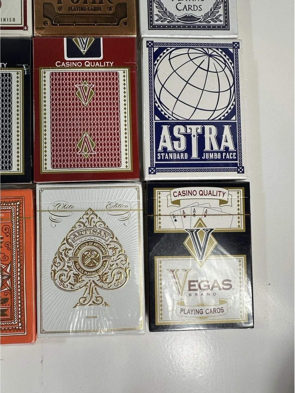 44 Playing Card Decks Lot: Bicycle, Theory11, Hoyle & More — Brand New Sealed‎